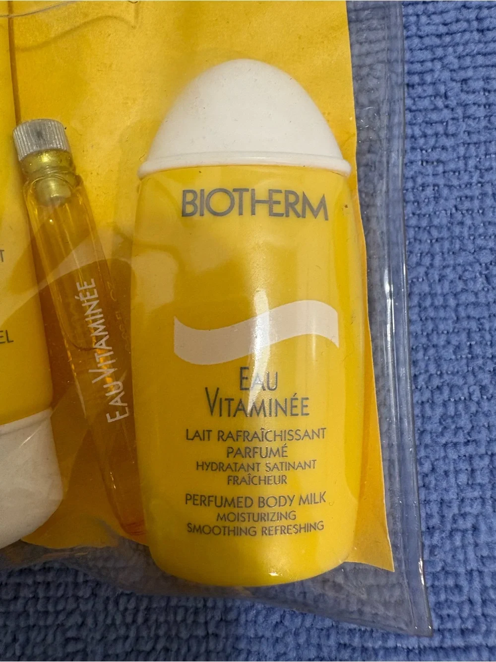 Biotherm Eau Vitaminée Yellow Perfumed Body Milk & Shower Gel